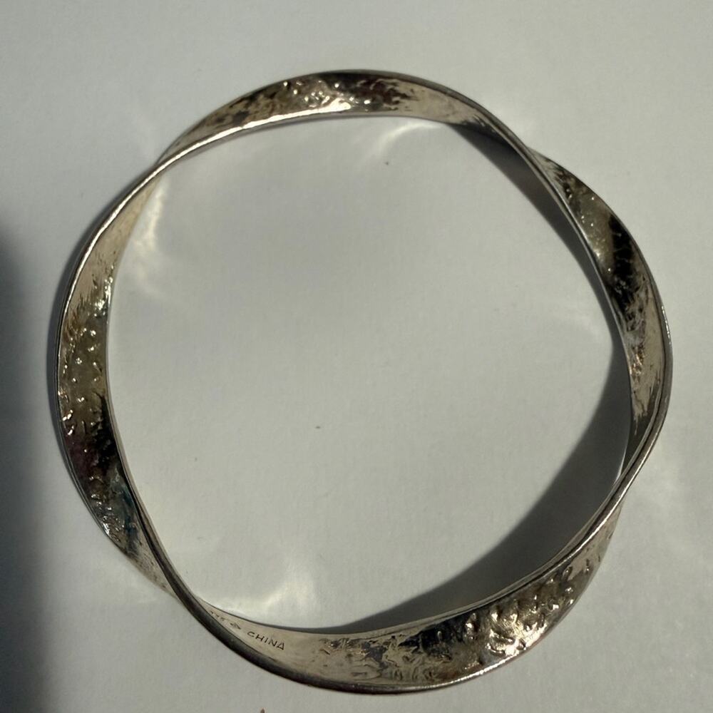 Silpada Sterling Silver 925 Retired Ribbon B2827 Bracelet
